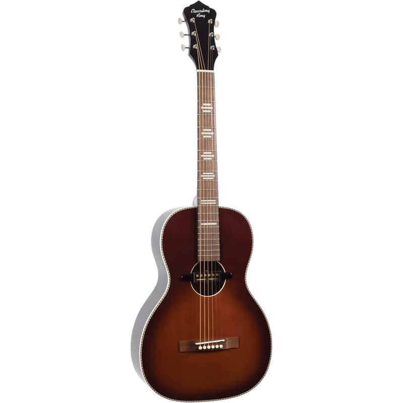 Recording King RPS-7-E Dirty '30s Series 7 Parlor Brown Burst image 1