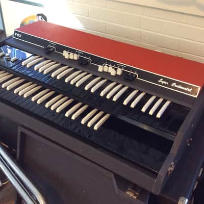 Original vintage VOX Super Continental 1967 analog combo organ image 8