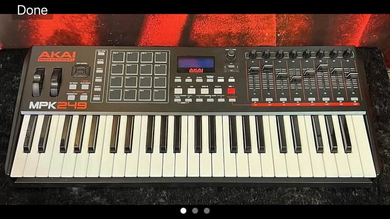 Akai MPK249 USB/iOS 49-Key MIDI Controller Keyboard | Reverb