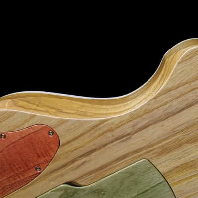 Jersey Girl Homemade Guitars “Coota-Coneysides” 2022 Multi Colored Inlaid Top, NEW (Authorized Deale image 15