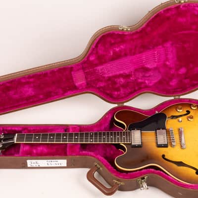 1987 Gibson ES-335 Dot, Sunburst, Ex-Joe Newman / Alt-J image 5
