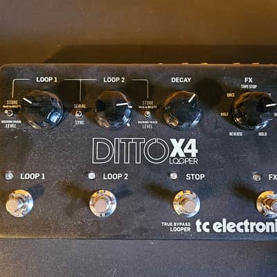 Reverb.com listing, price, conditions, and images for tc-electronic-ditto-x4-looper