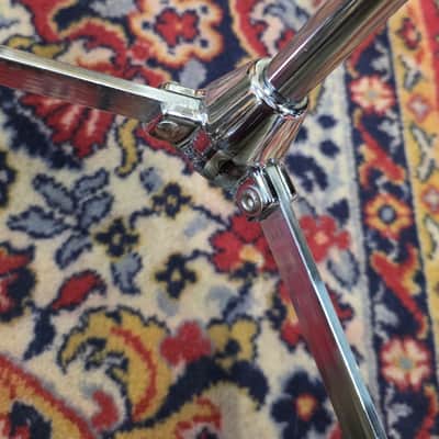 Slingerland Flat Base Red Label Snare Stand 1960s image 12