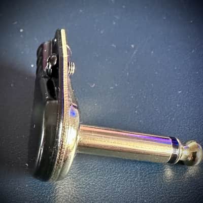 Kontak Audio Gold-Plated Mono Right-Angle 1/4" Pancake Jack Plug – Single Unit image 3