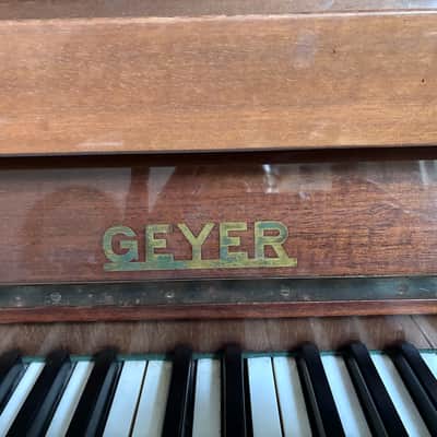 Immagine Geyer Upright Piano 1970s - Mahogany - 5