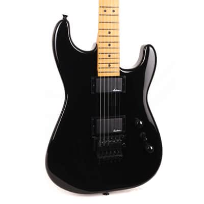 Jackson Pro Origins 1985 San Dimas SD1 HH Maple Fretboard Gloss Black Used image 5