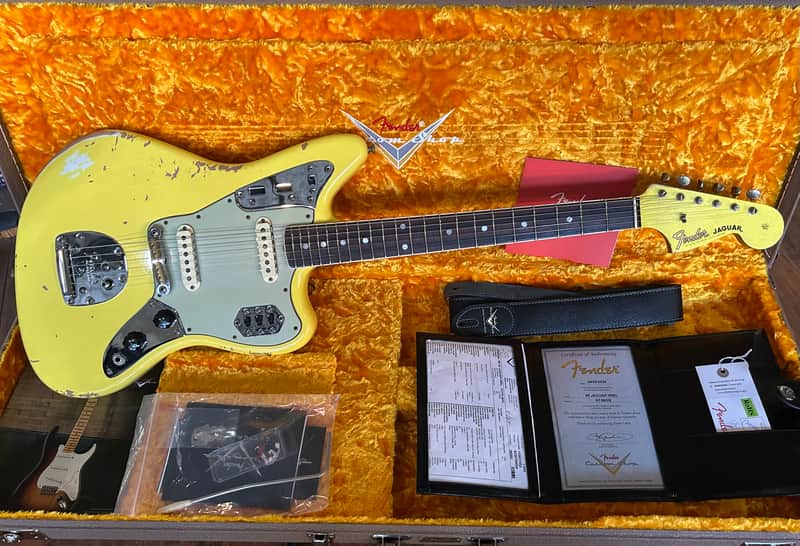 Fender Custom Shop ‘65  Jaguar  2025 - Faded Graffiti Yellow / 8lbs. 3.5oz. #R138029