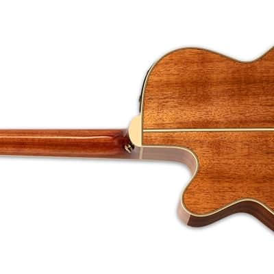 Takamine EF508KC NEX Koa Acoustic-Electric Guitar Gloss Natural + Hard Case B-Stock image 2
