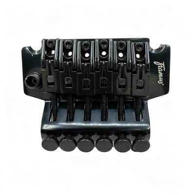 Framus Black Double Locking Guitar Bridge Tremolo System image 9