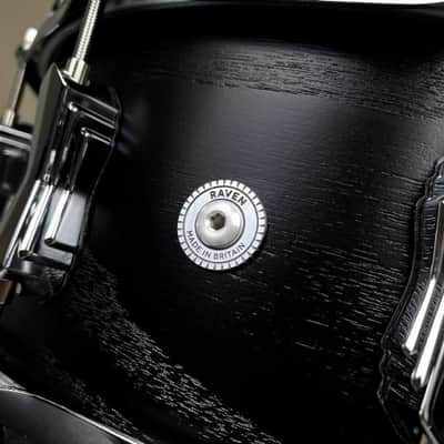 British Drum Co. Raven 14"x6" Snare Drum - Maple/Cherry, Handcrafted UK image 9