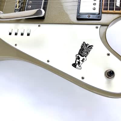 Gibson Firebird Elliot Easton "Tikibird" 2013 Gold Mist Poly image 15