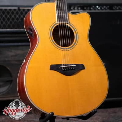 Yamaha FSC-TA TransAcoustic/Electric - Vintage Tint image 1