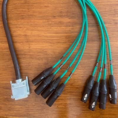 Mogami / Neutrik AES/EBU 4 XLR Female/4 XLR Male 3' digital audio cable image 1