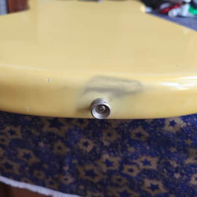 1978 Fender Musicmaster Bass with Original Fibre Hard Shell Case image 11