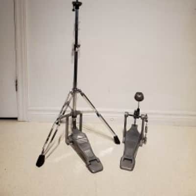 2 Vtg  Pearl Hi Hat & Bass Drum Pedals Combo - Super Clean & Smooth Performers A+ image 2