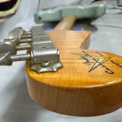 Fender USA Custom Shop Limited Edition WW10-'59 Wildwood 10-59 Stratocaster Relic Guitar with Case 2008 - Faded Sonic Blue / Brazilian Rosewood fingerboard image 25