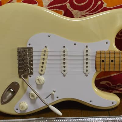 2007 D'Pergo Custom Guitars - Aged Vintage Classic Vintage Cream Mary Key image 3