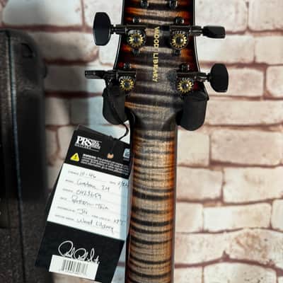 PRS WL-Modell Custom 24 Charcoal Tri-Colour Burst - 10 Top- Stained Neck- Cocobolo FB - 58/15+ TCI 2 pcs Worldwide image 13