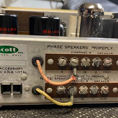 HH Scott 299 B Stereomaster Inegrated Stereo Amplifier image 8