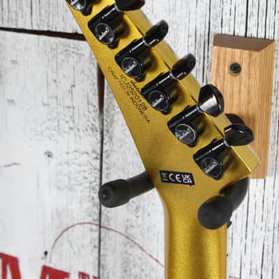 Jackson X Series Soloist SLX DX Solid Body Electric Guitar Gold Bullion Finish image 12