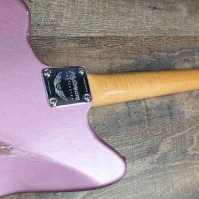 MyDream Partcaster Custom Built - Relic Burgundy Mist Lollar JM 58 Halon image 11