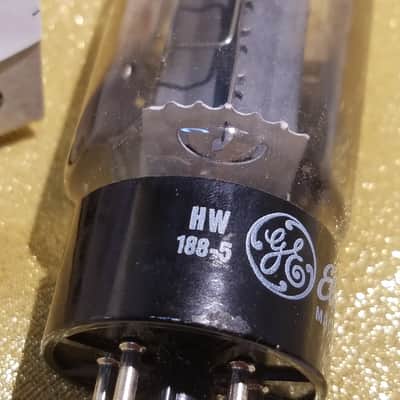 G.E Pair (2) 6L6GC tNOS AT1000 TESTED Vacuum Tubes Matched pair 6L6 Beam Power Tetrode 1959-1975 image 8
