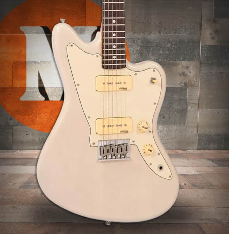 Vintage V65 ReIssued Hard Tail Electric Guitar - Blonde (V65HBLD) image 1