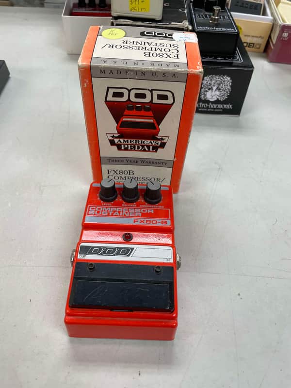 Vintage DOD Compressor/Sustainer Guitar Pedal FX80-B FX's Pedal image 1