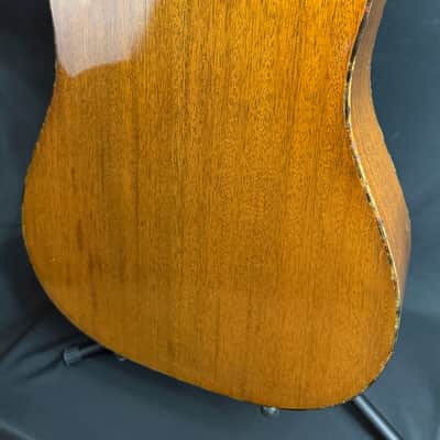 Vintage 1970's Gibson J-40 Dreadnought Acoustic Guitar Natural w/ Case image 18