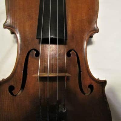 Antique 4/4 size German Hopf violin image 4