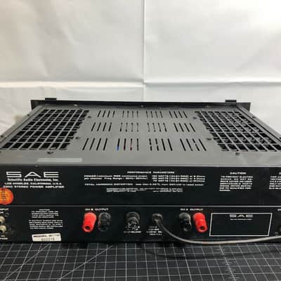 SAE 2300 Amplifier, Vintage, Scientific Audio Electronics, Works image 5