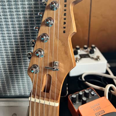 Reverend Jetstream 390 with Roasted Maple Neck 2010s - Oceanside Green image 2