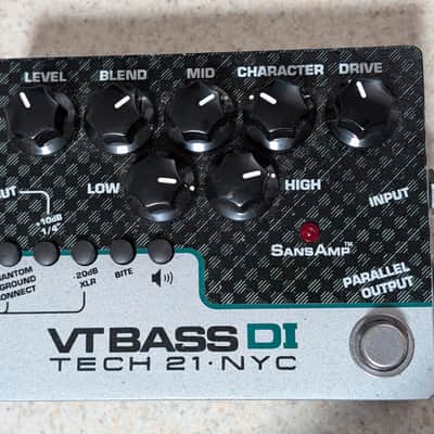 Tech 21 SansAmp Character Series VT Bass DI 2010s - Graphic image 4