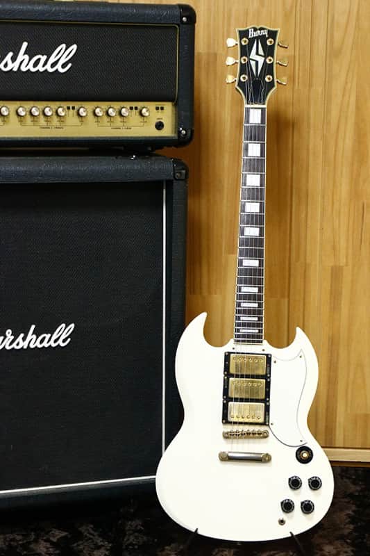 Rare 1990's made Burny RSG-70 SG Custom '63 model VH-1 Pickups