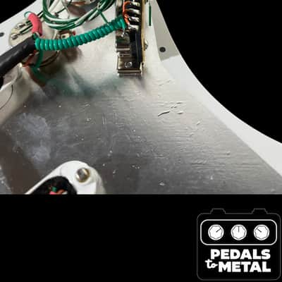 Fender Loaded Pickguard Gold Lace Sensors X16434 image 8