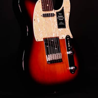 Fender  Player II Modified Telecaster, Rosewood FB, 3 Tone Sunburst image 3