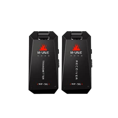 M-VAVE WP-5G 5.8G Rechargeable Wireless Guitar System Transmitter and Receiver (Fast Free US Shipping!) image 2
