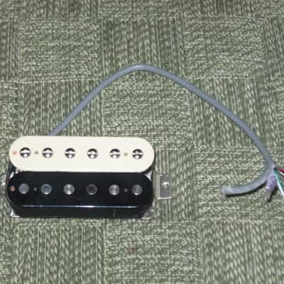 ONE new old stock very near A+ Epiphone ACPNHZCB-4 Alnico Classic Pro Bridge Humbucker, Zebra, 8.1k - Alnico V, solder connection, 4 conductor + screws & springs (from 2023) part of Epiphone's Pro Series Line of Humbuckers (which is called ProBUCKER) image 2