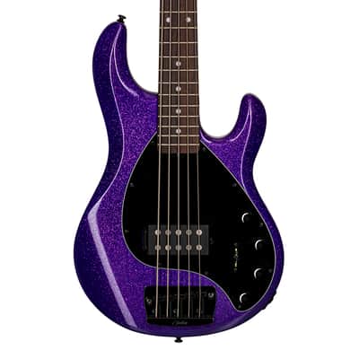 Sterling by Music Man StingRay RAY35 5-String Bass - Purple Sparkle - Open Box image 1