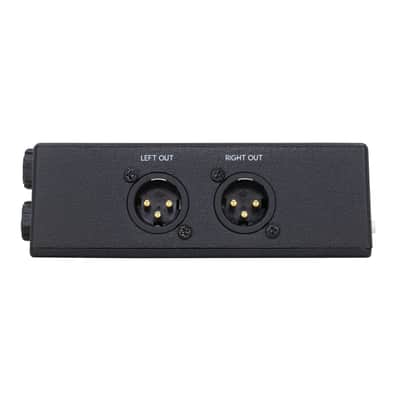 Stereo to FOH Kit - Walrus Canvas Dual Line Isolator / Stereo DI + 2x 25ft Pig Hog Hex Series XLR Cables image 4