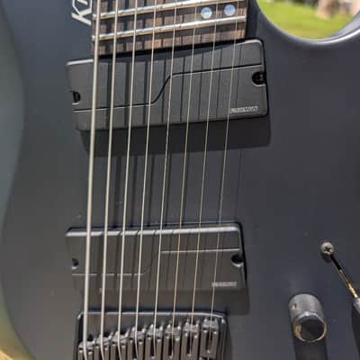 Kiesel 2020 Osiris OM8 Jet Black Satin 8-String Electric Guitar image 7