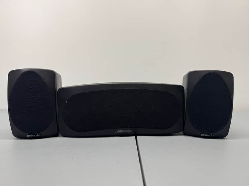 Polk Audio RM6000 Speaker System Sound Sound Home Theater 3 Channel Audio image 1