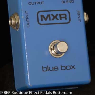 Vintage MXR Blue Box Block Logo 1977 s/n 3-008 140 as used by Jimmy Page, Rowland S Howard - Birthday Party image 3