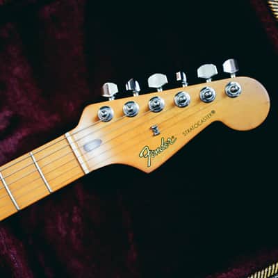 1988–1989 Fender Japan Stratocaster – MIJ / H-Serial / Candy Apple Red / Maple Neck / Hard Case image 9