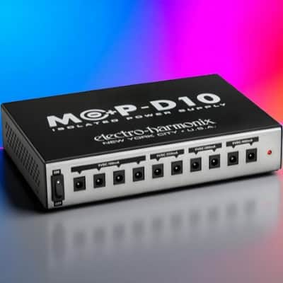Electro-Harmonix MOP-10D Isolated Power Supply- Black image 1