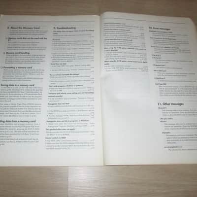 Korg Z1 Synthesizer Original Owner's Manual '97- Synthesizer Brochure/Catalog image 6