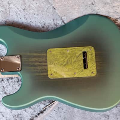 GB Liuteria Traditional Strato VegaTrem - strat style – Tamo Green image 23
