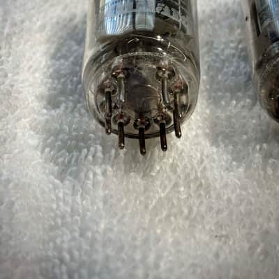 Mullard 12AU7 Set of (3) Vacuum Tubes Circa-1960s-Glass image 2