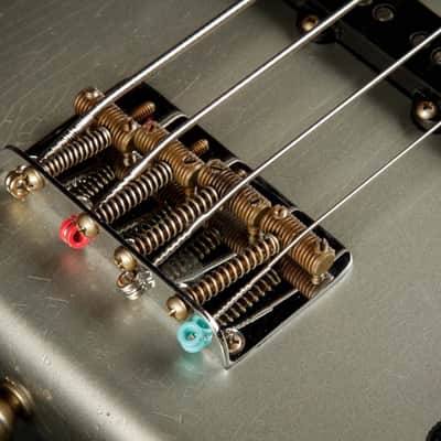Fender Custom Shop Eddie's Exclusive 1964 Precision Bass Journeyman Relic - Inca Silver image 19