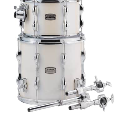 Yamaha New Recording Custom 4pc w/ 20" Bass Drum Shell Set - Polar White - In Stock image 2
